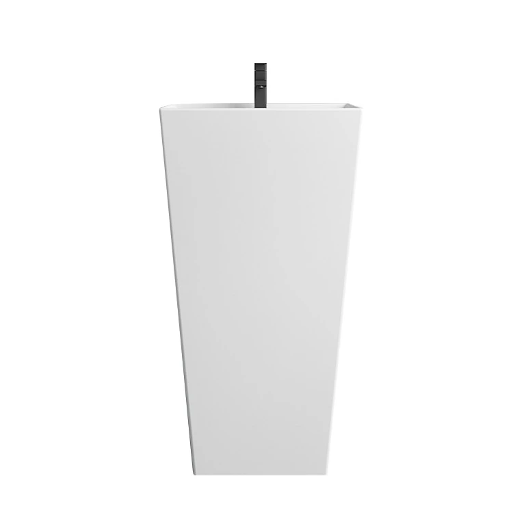 small pedestal sink bathroom