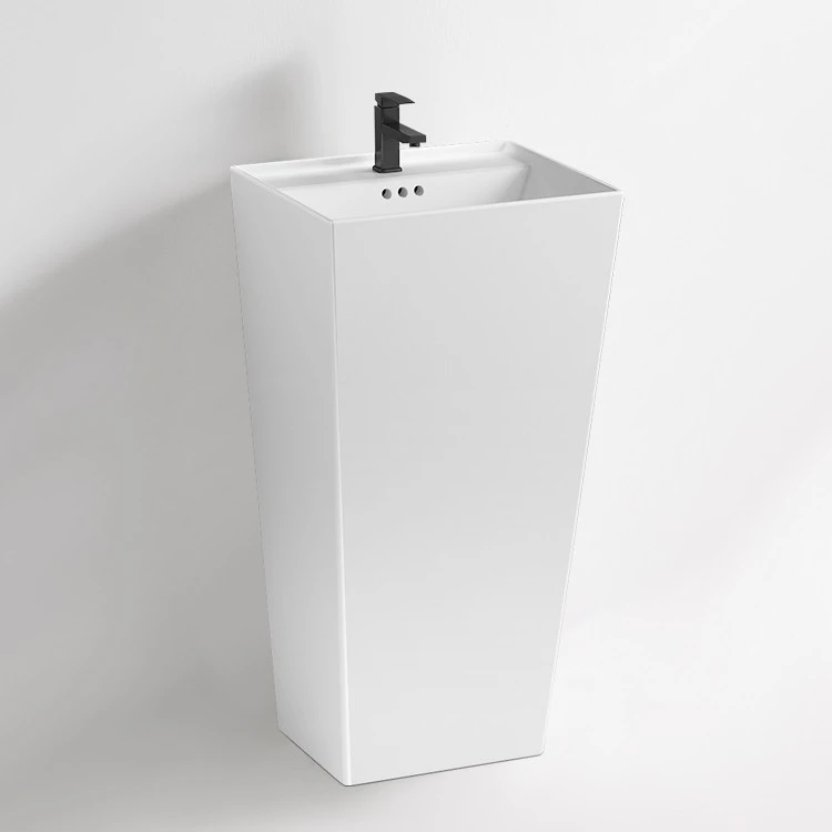 smaller size pedestal sinks for small bathroom