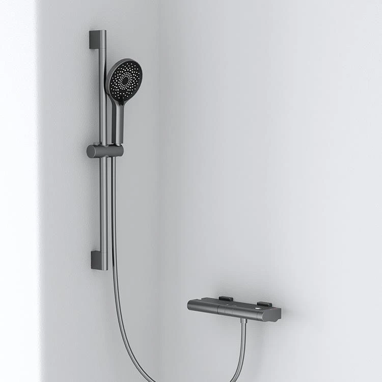 Gunmetal Grey Dual Shower Set best