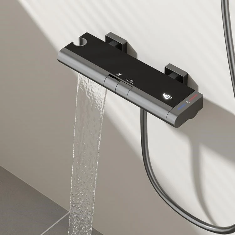 Gunmetal Grey Dual Shower Set high quality